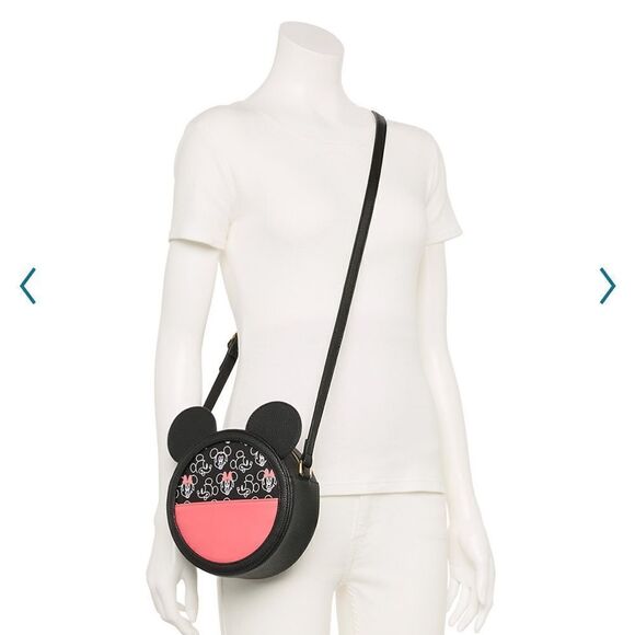Danielle Nicole Disney’s Minnie Mouse Crossbody with 3D Ears NWT - Picture 5 of 6
